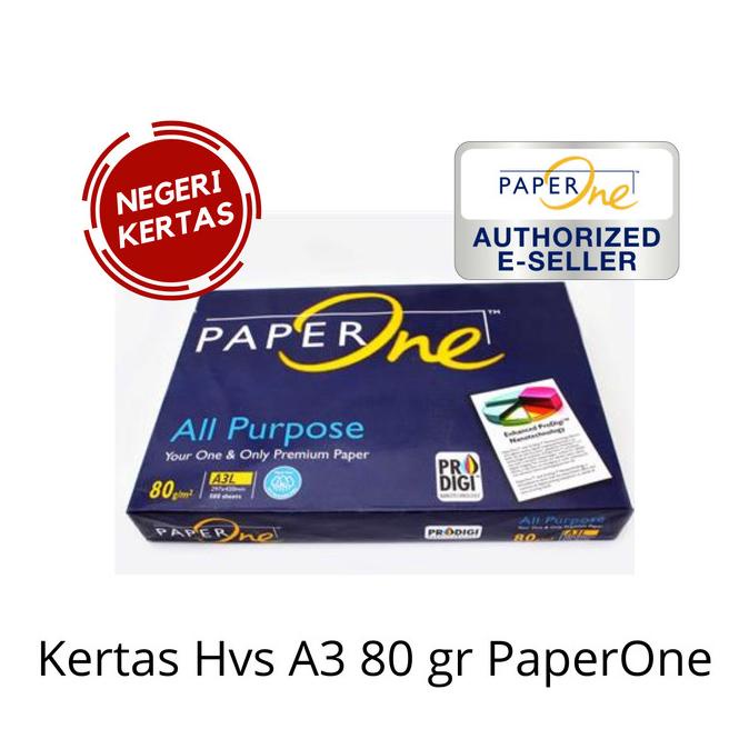 

Kertas Hvs A3 80 Gr Paperone