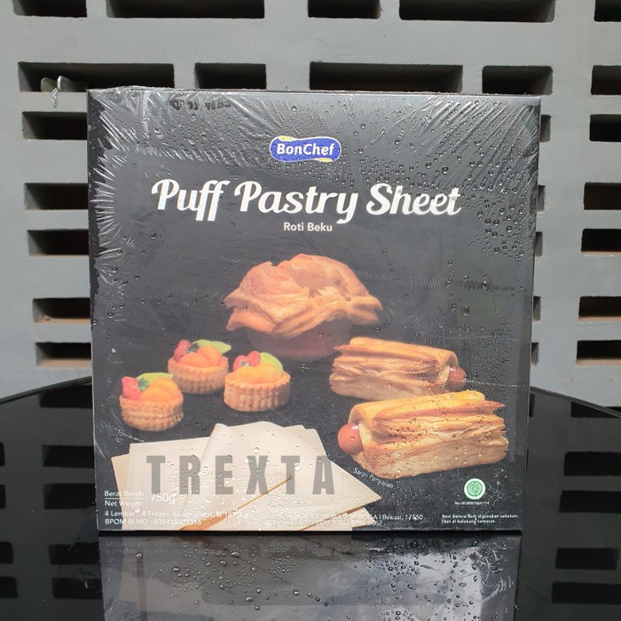 

Puff Pastry Sheet Bonchef 750 Gram - 1 Karton (Isi 12)