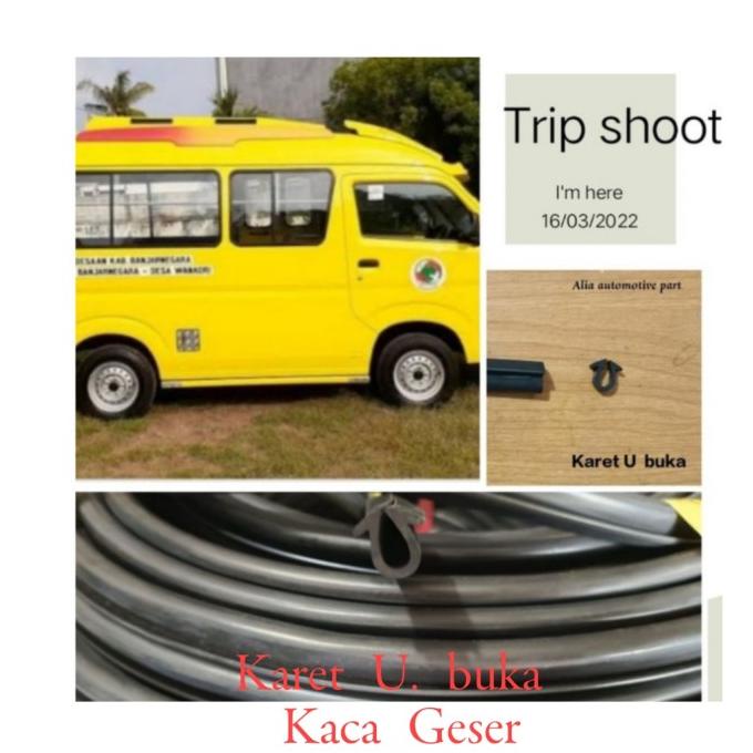 &<&<&<&] Karet U. Buka kaca Geser mobil Karoseri