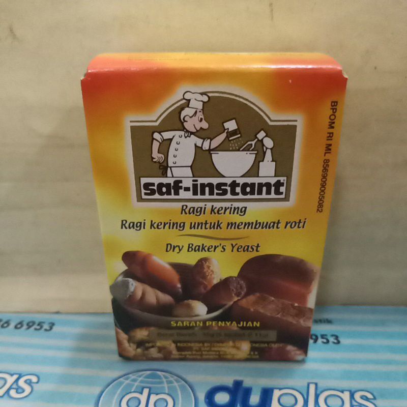 

Saf Instant Gold Box Ragi Kering Instan Isi 5 Sachet X 11 Gram