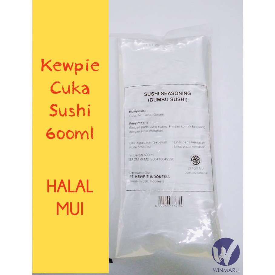 

Kewpie Cuka Sushi / Sushi Seasoning / Bumbu Sushi / Bumbu Nasi