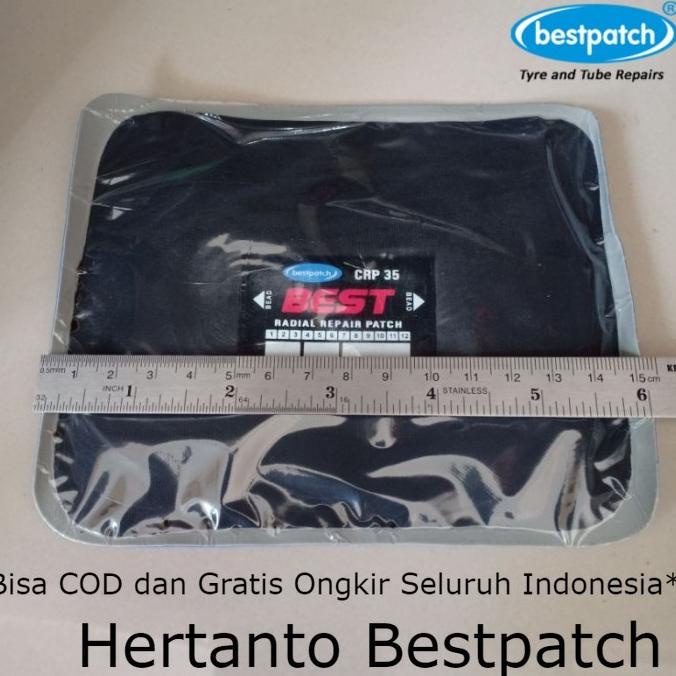 @@@@] Tip Top Bestpatch CRP35 Karet Tambal Ban Radial - 1 Box isi 10pcs