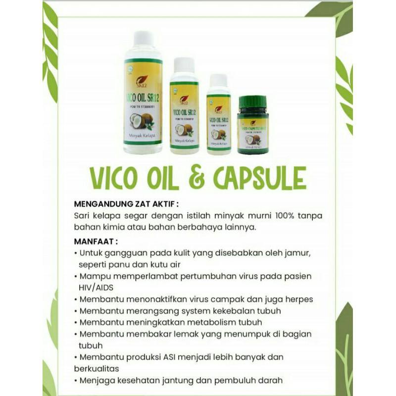 Ready Stok Vico Oil Sr12 250Ml - Herbal Minyak Kelapa Best Seller Original
