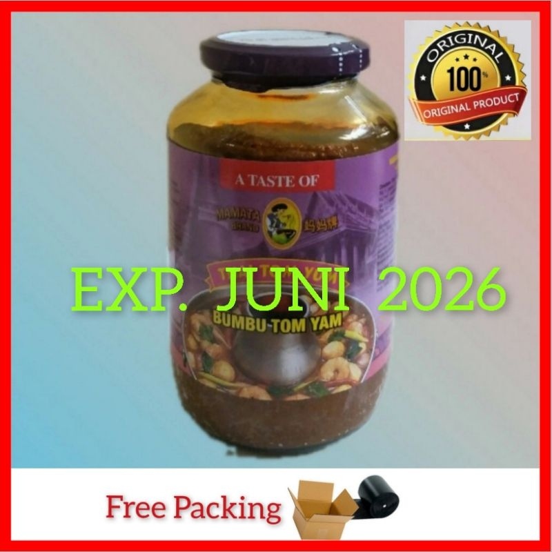 

Mamata Thai Tom Yum 675Gr/ Bumbu Tom Yum/ Tom Yam/ Tomyam/Tomyum