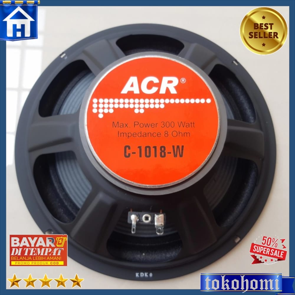 Acr 1018 W Speaker 10 Inch Woofer Acr 1018W 300Watt