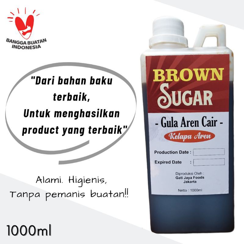 

Gula Aren Cair 1Liter