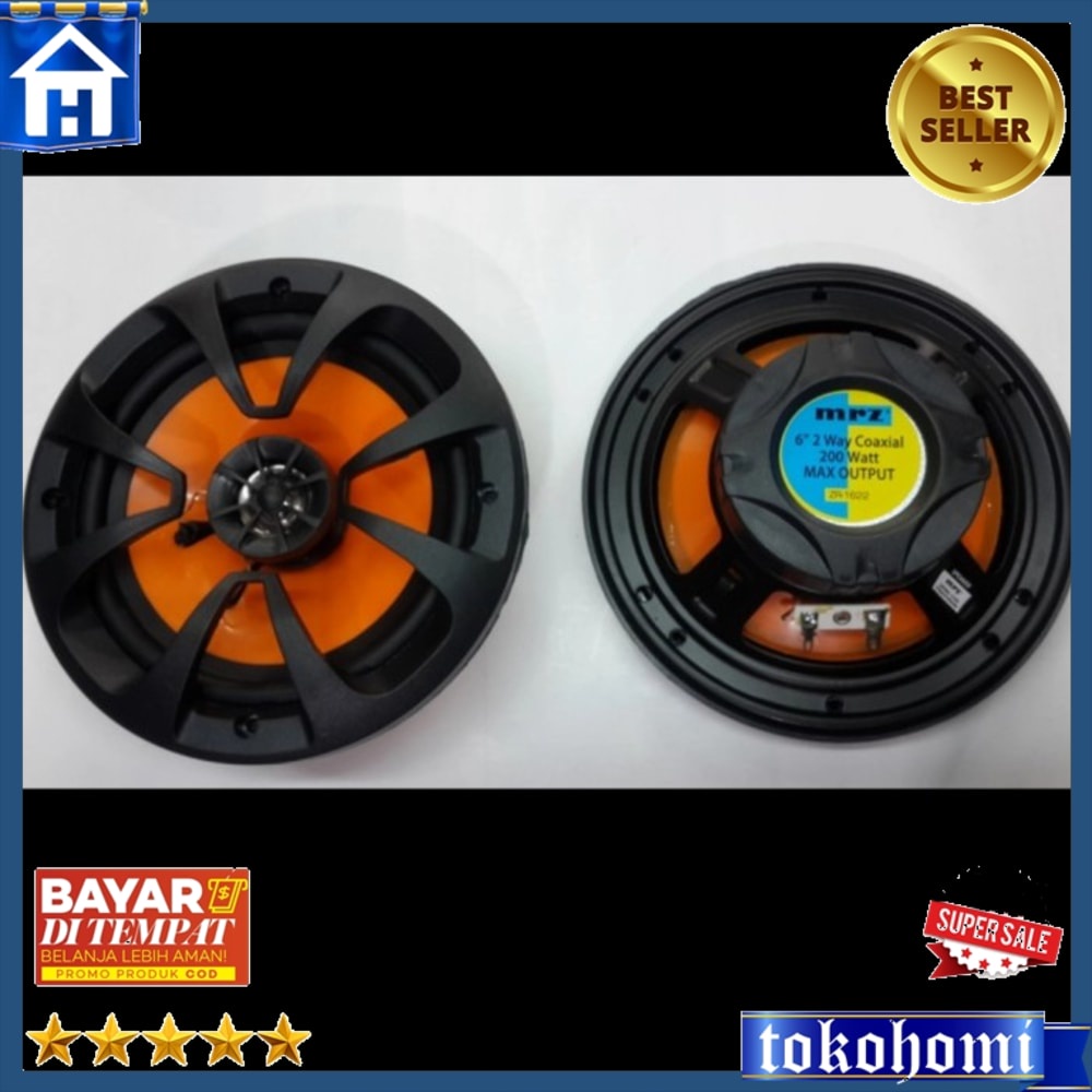 Speaker Mobil Mrz Speaker Pintu Mobil 6 Inch Mrz 200 Watt 2 Way