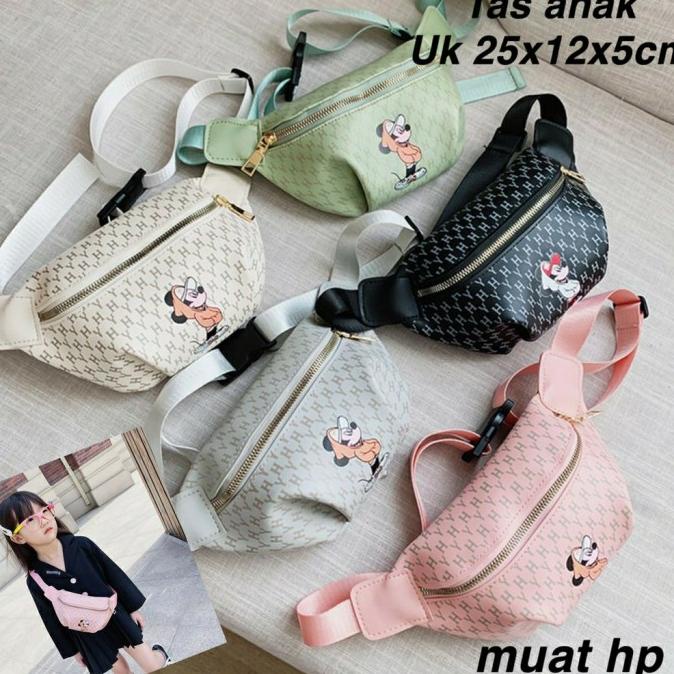 Ready Tas Anak Cewek Import Motif Mickey Mouse Berkualitas