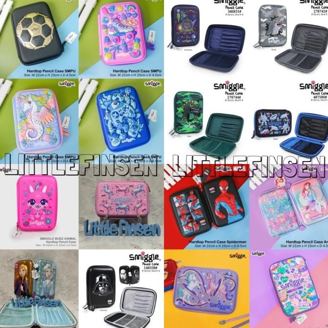 

Smiggle Pencil Case/Pencil Case 3 D Berkualitas