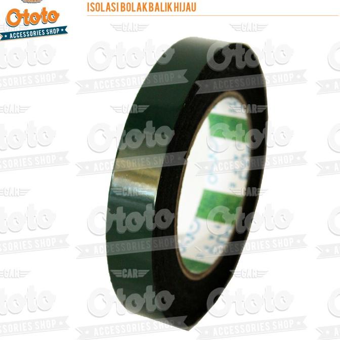 

Bisa COD Isolasi Bolak Balik / Double Tape Hijau / Merah Termurah (oto00amnh)