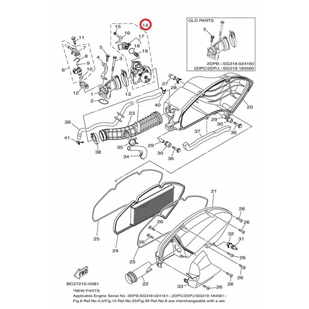 Throttle Body Assy Nmax Asli Original Yamaha