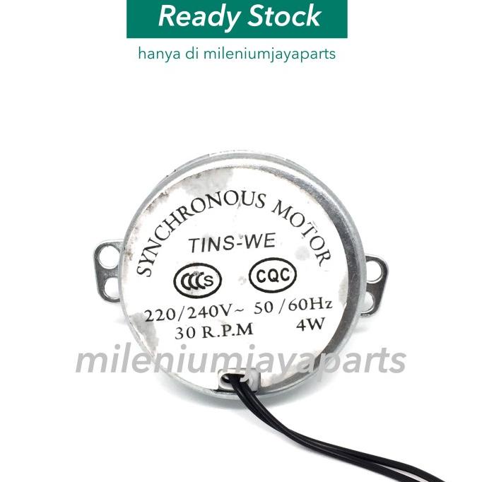 %$%$%$%$] Synchronous Motor 30 RPM / Rotary Kipas KECEPATAN TINGGI AS Panjang