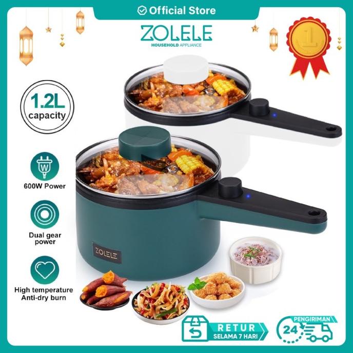 $$$$] ZOLELE PANCI LISTRIK SERBAGUNA 1,2L ZC001G