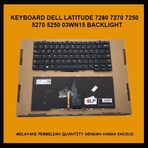 Keyboard Laptop Dell Latitude 5280 5290 7280 7290 Backlite