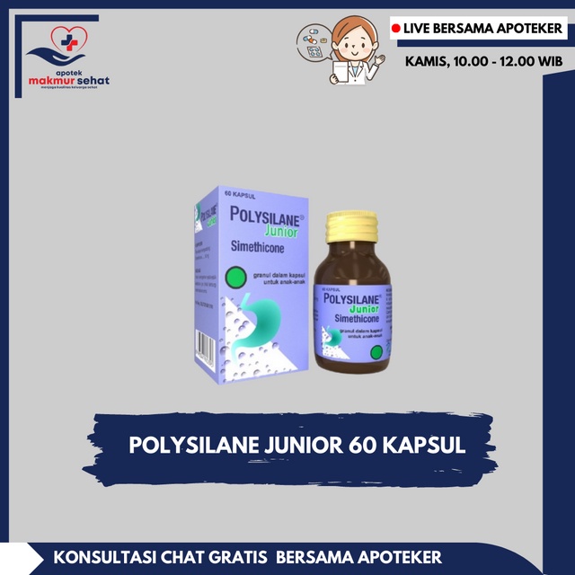 POLYSILANE JUNIOR 60 KAPSUL