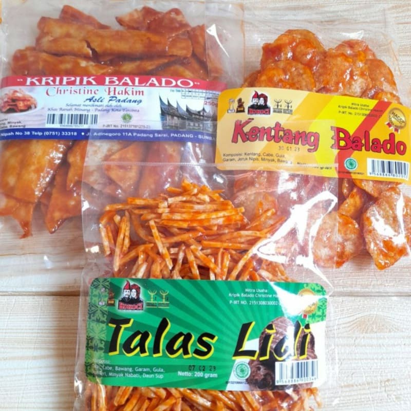 

Paket Serba Keripik Balado Sanjay Oleh Oleh Khas Padang