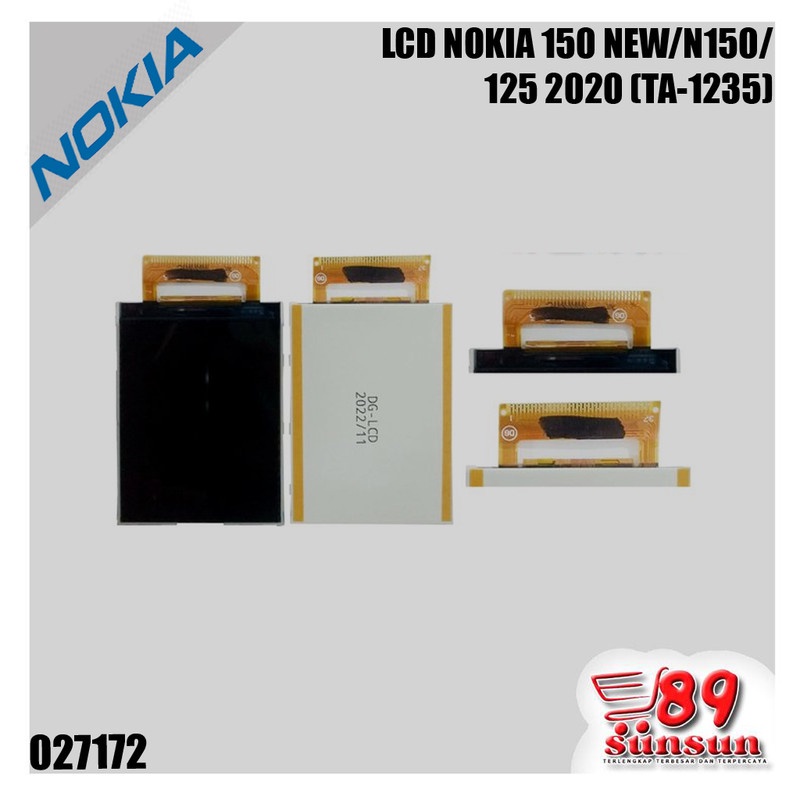 LCD NOKIA 150 NEW/N150/125 2020 (TA-1235)