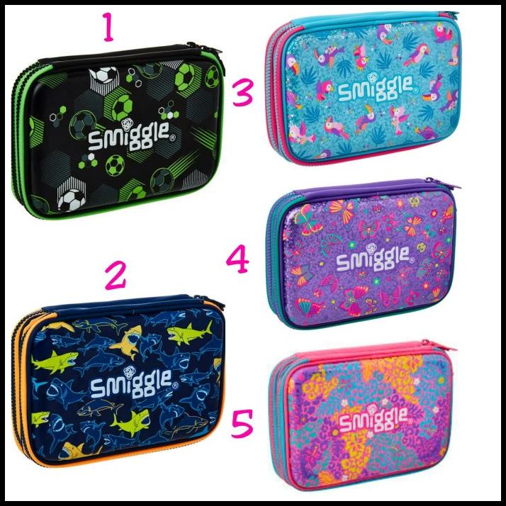 

HOT DEAL SMIGGLE TROPI COOL DOUBLE UP HARDTOP PENCIL CASE !!!!!!!