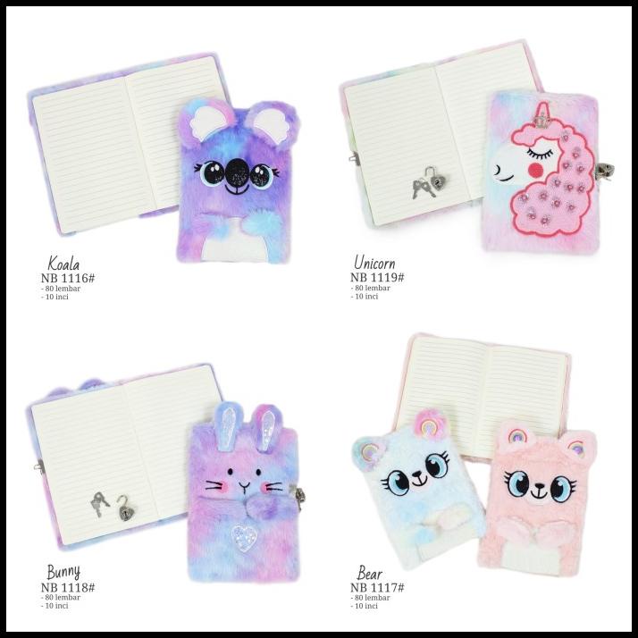 

HOT DEAL BUKU DIARY 80 HALAMAN/ FUR DIARY BOOK/ KADO