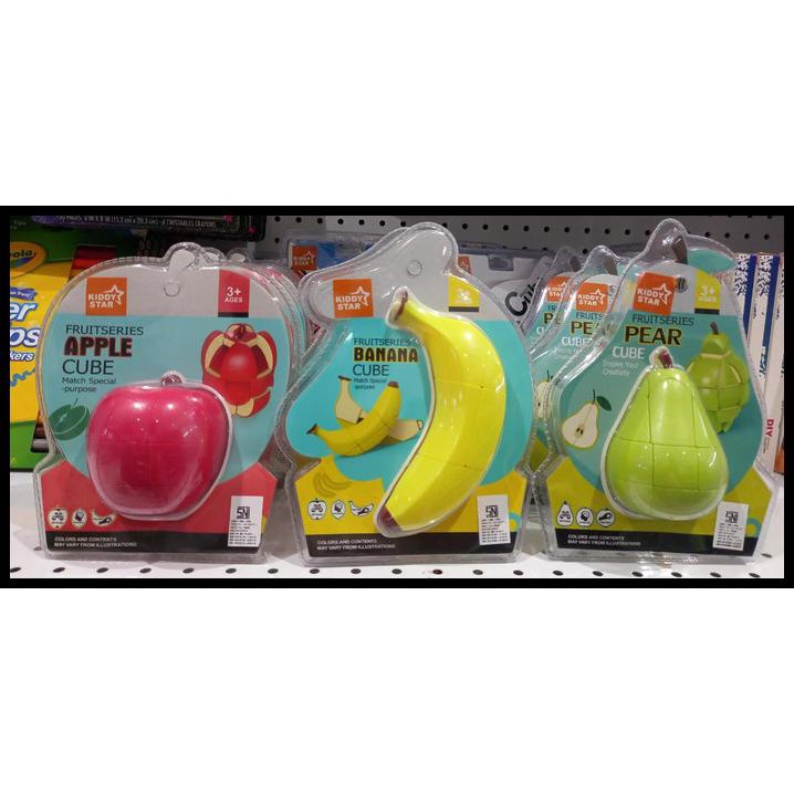 

BEST DEAL SALE: KIDDY STAR FRUIT SERIES PEAR MATCH CUBE APPLE/ PEAR/ BANANA ORI