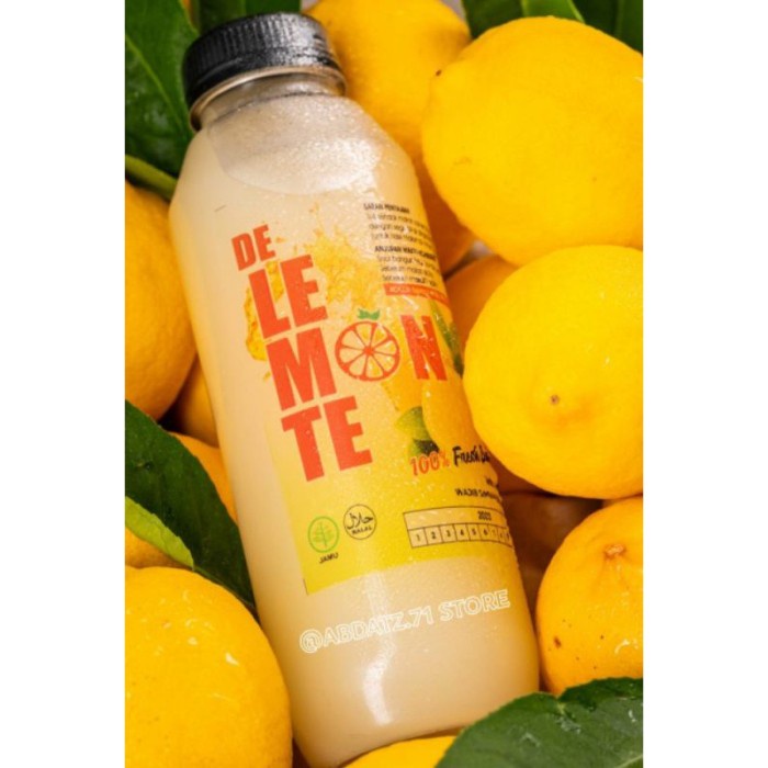 

TM142 - P R E M I U FRESH LEMON DeLemonte 500 Ml Special For Diet