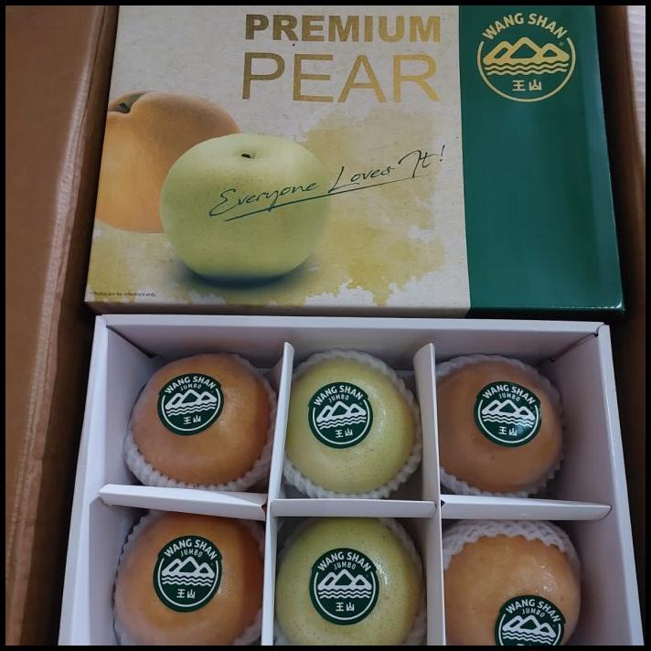 

HOT DEAL BUAH PEAR GOLDEN MIX SINGO ISI 6/ PREMIUM PEAR/ HAMPERS IMLEK/ FRUIT !!!