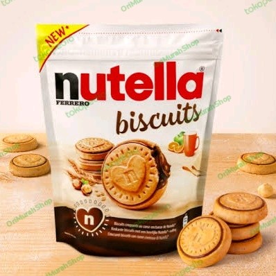 

Nutella Biscuits Ferrero Biskuit Import Biscuit Isi Coklat Nutela