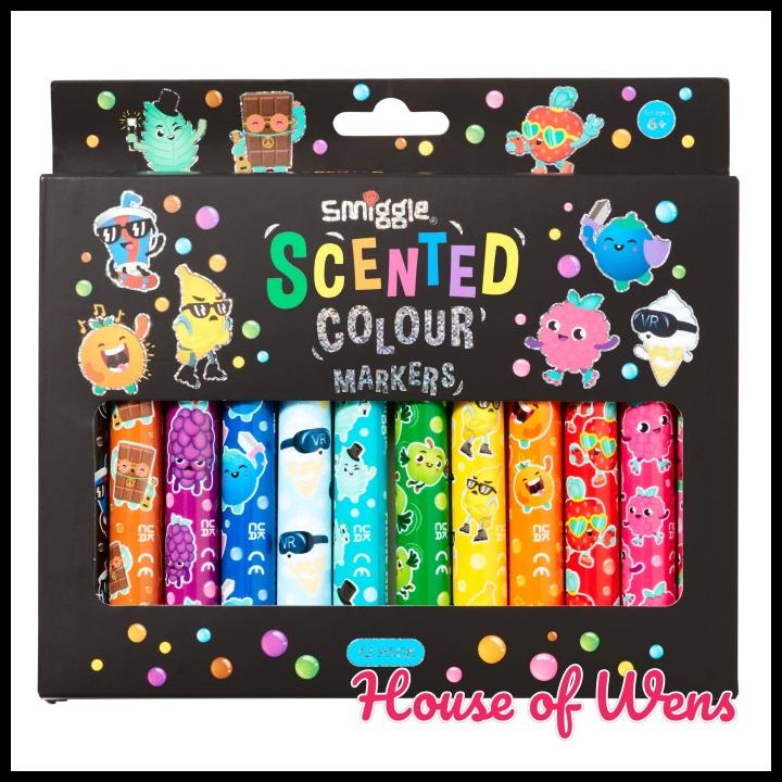 

GRATIS ONGKIR SMIGGLE SCENTED COLOUR MARKERS ORIGINAL - SPIDOL WANGI SMIGGLE !!