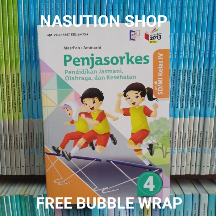 

NEW Buku Penjasorkes Kelas 4 SD Erlangga