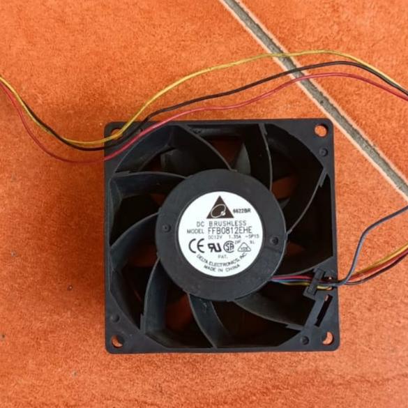 >*>*>*>*] Kipas high speed merk delta DC 12V 1.35A ukuran 8x8