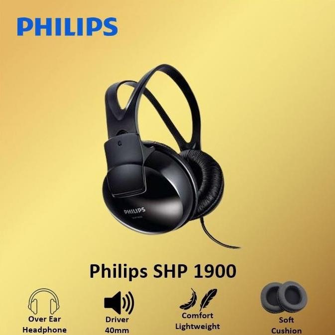 Philips Shp 1900 Indoor Headphone Headset Shp1900 Wandastyle