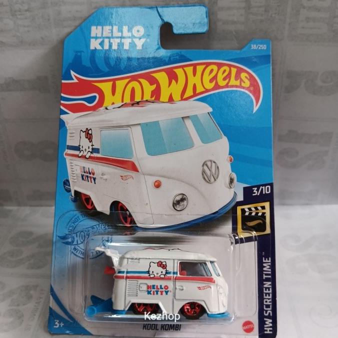 TERBARU  HOT WHEELS KOOL KOMBI HELLO KITTY