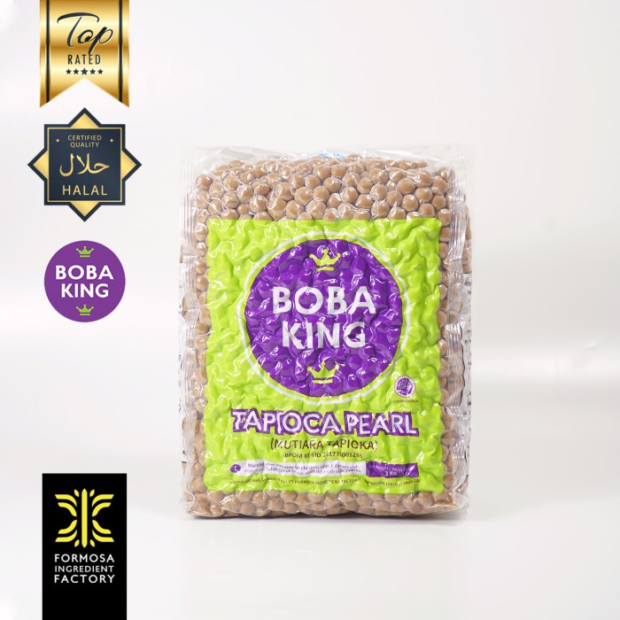 

Hariya Boba King - Tapioca Pearl 3 Kg