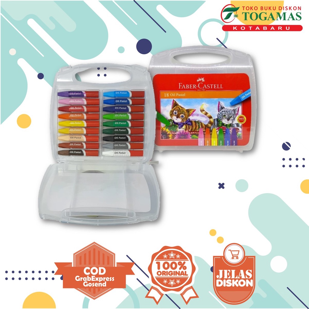 

OIL PASTELL SET 18 ECO 120064OC FABER CASTELL