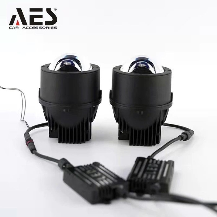 Cod - Biled Foglamp Fog Lamp Aes Q8 Pro Laser 3 Warna Original Kode 072