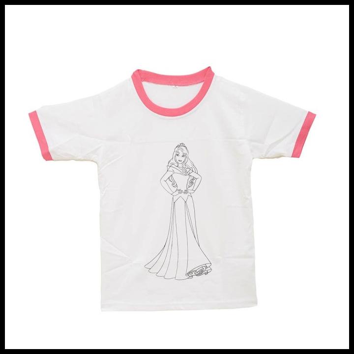 

HOT DEAL CHARACTER LAND - DISNEY PRINCESS AURORA TSHIRT PAINTING STYLE E !!!!!!