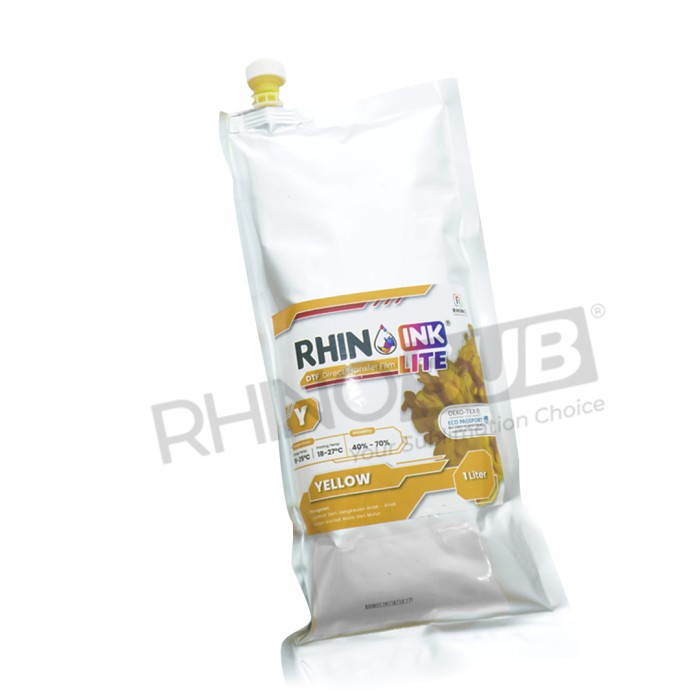 

Tinta Dtf (Digital Transfer Film) Rhino Ink 1 Liter Light ( Bulat )
