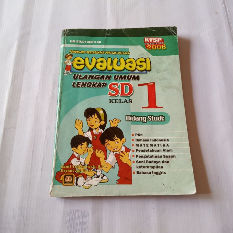 EVALUASI ULANGAN UMUM LENGKAP SD KELAS 1