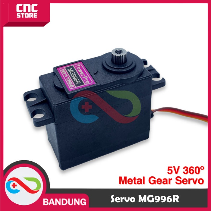 MOTOR SERVO MG996R MG996 METAL GEAR 360 DEGREE CONTINUOUS