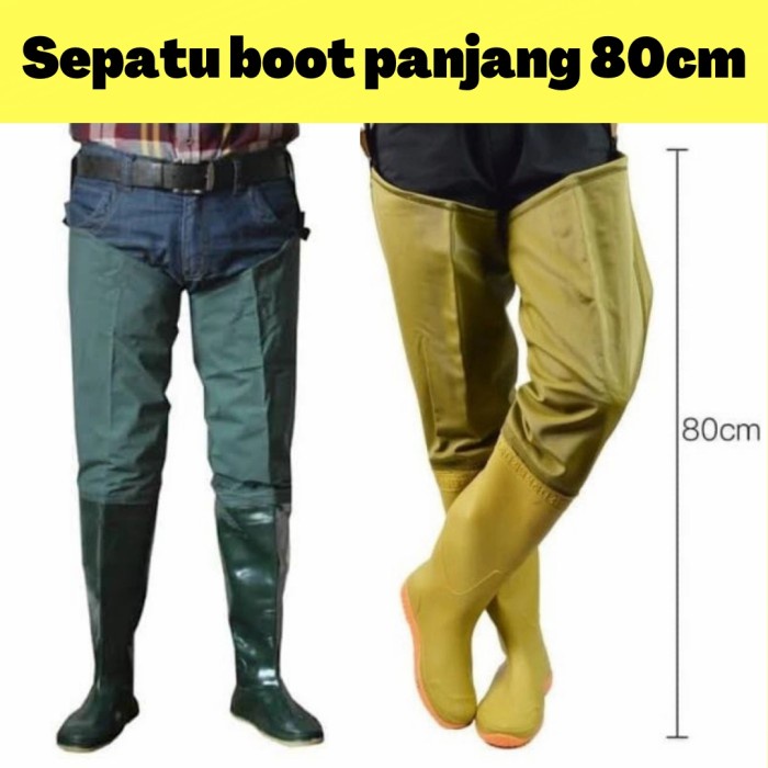 SEPATU BOOT BOOTS PANJANG SAWAH TERNAK MANCING LADANG PETANI ORIGINAL