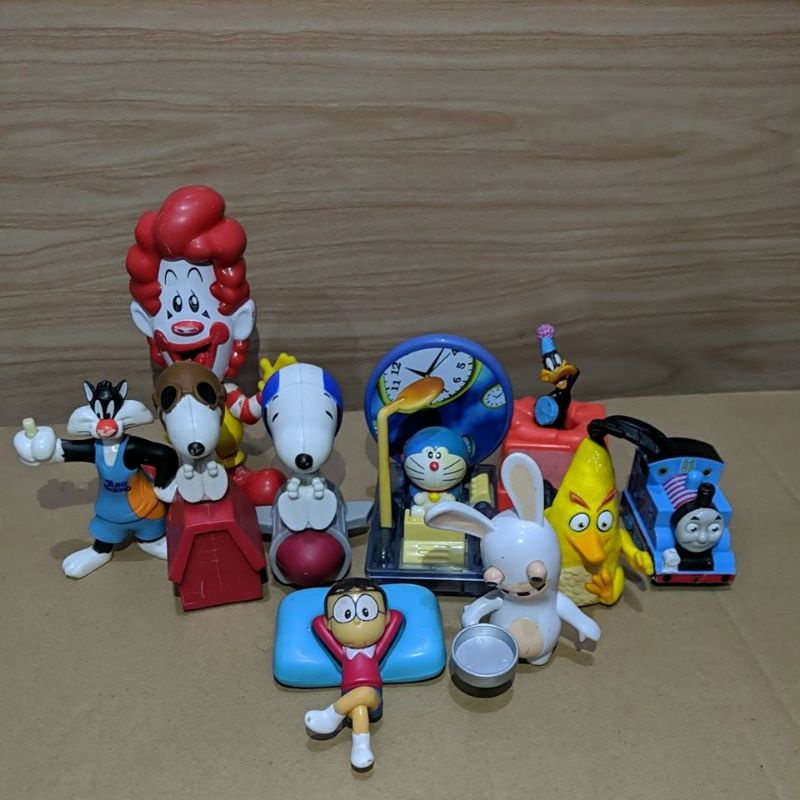 Mainan MCD PRELOVED Mainan Happy Meal Mainan BurgerKing Mainan KFC