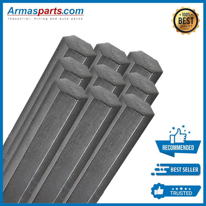 As Besi Segi Enam / As Besi Hexagon  / Steel Hexagon Bar diameter 17mm