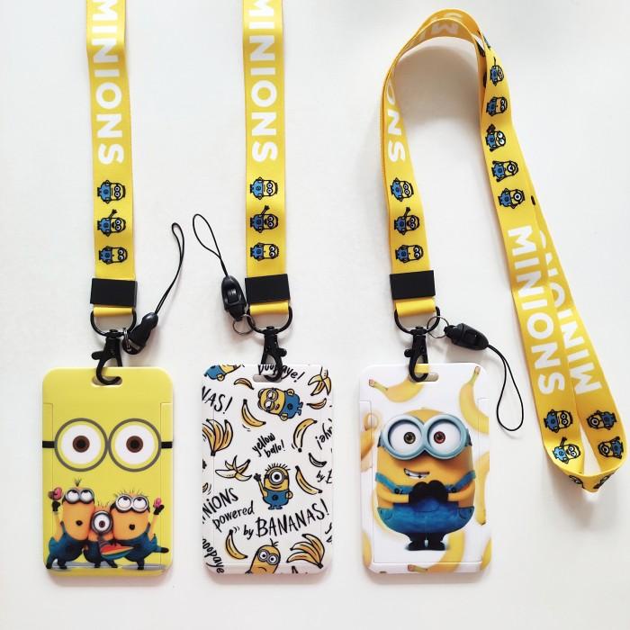 

Id Card Holder Name Tag Lanyard / Kalung Wadah Kartu Minion Lucu