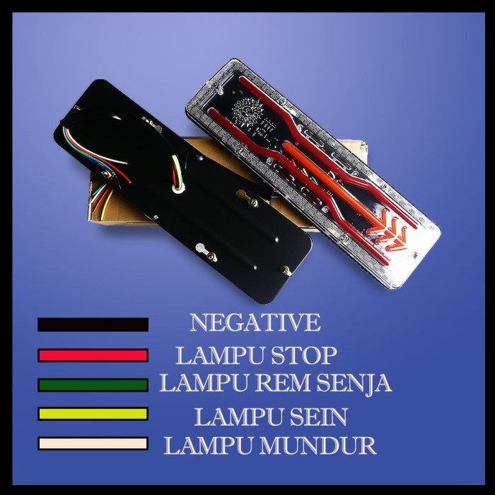 Cod - Lampu Rem Stop Variasi Mobil Pickup Grand Max L300 Canter 12 24 V Baru Kode 051