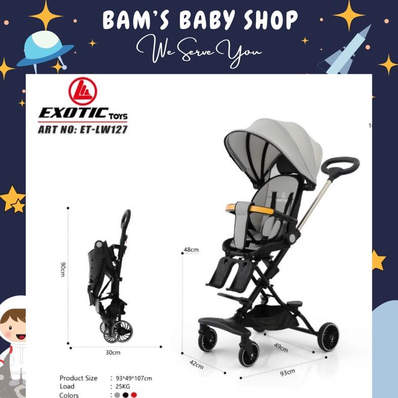 [FREE BUBBLEWRAP] BAMS TERMURAH STROLLER BABY LW 120 121 126 127 131 171 PMB W 668 DORONGAN ANAK MIK