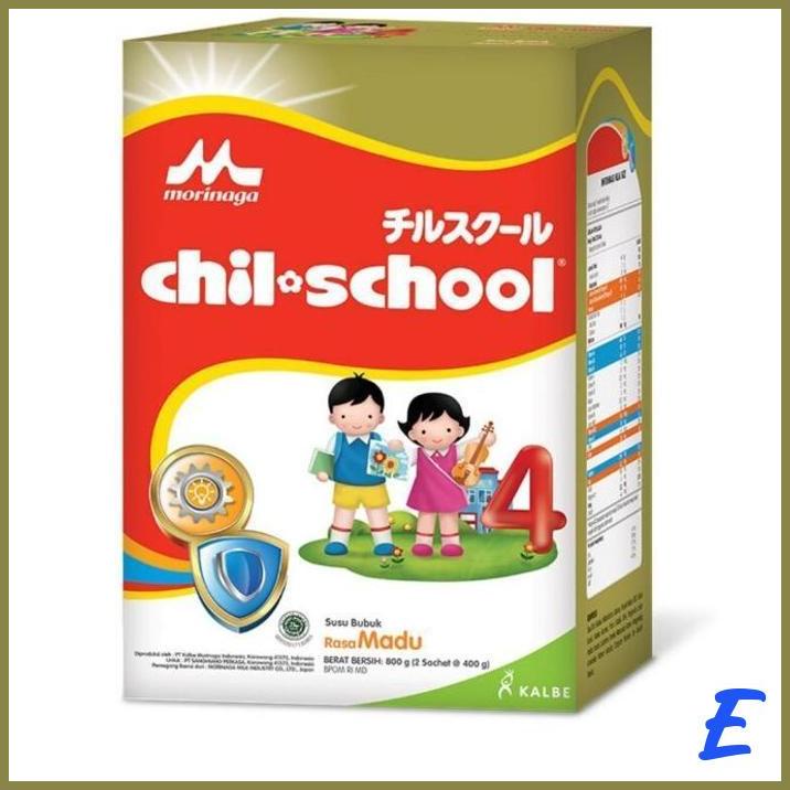 

MORINAGA CHIL SCHOOL SUSU MADU/VANILA/COKLAT/STOBERI BOX - 800GR | SBY