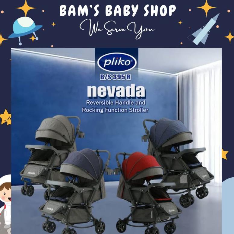[FREE BUBBLEWRAP] BAMS TERMURAH STROLLER BABY PLIKO AYUN NEVADA 395 STREAM R 379R NITRO 369 SB K7000