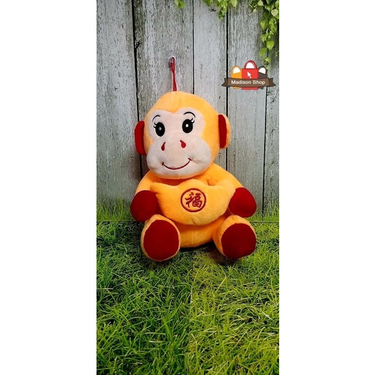 

Boneka Monkey Kado Ultah Bday Anak Shio Monyet Plush Toy Premium Jumbo Limited Edition