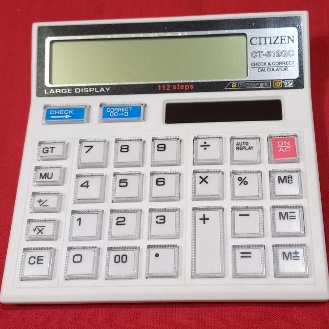 

$+$+$+$+] Kalkulator CMZEN 512 GC check & correct calculator