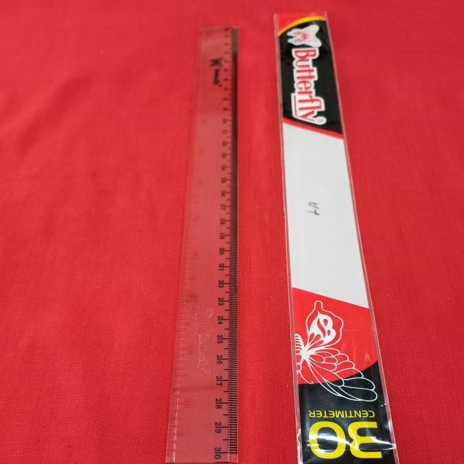 

favorit] Penggaris / Rol Butterfly 30 cm